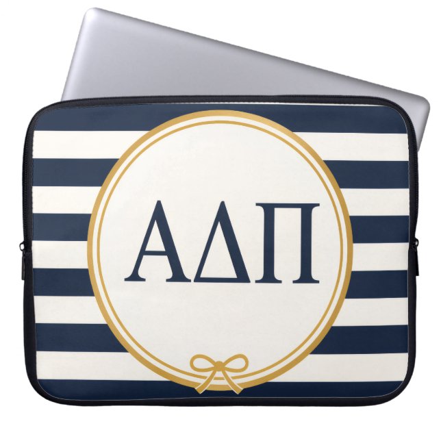 Alpha Delta Pi Laptop Sleeve (Front)