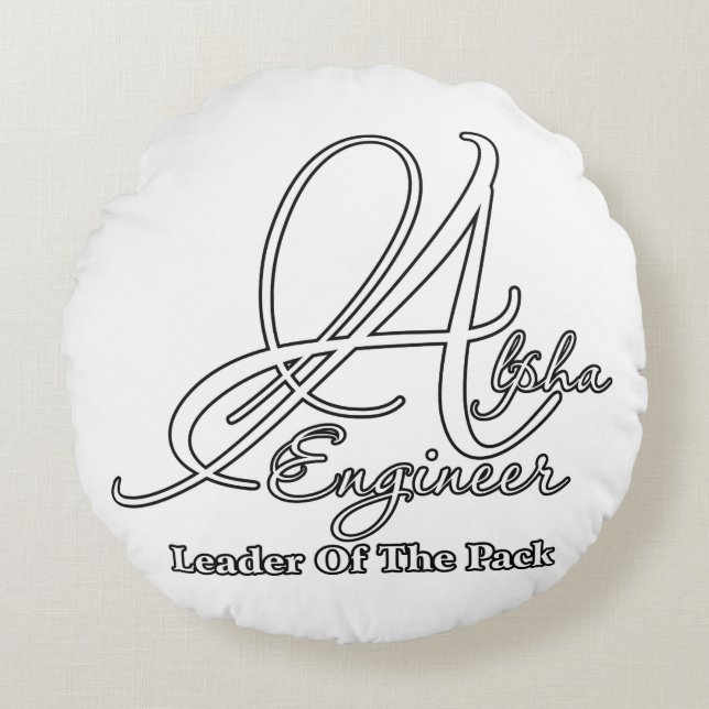 Alpha Engineer Round Cushion (Front)