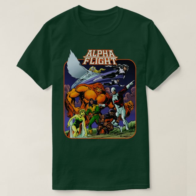 Alpha Flight exclusive T-Shirt (Design Front)