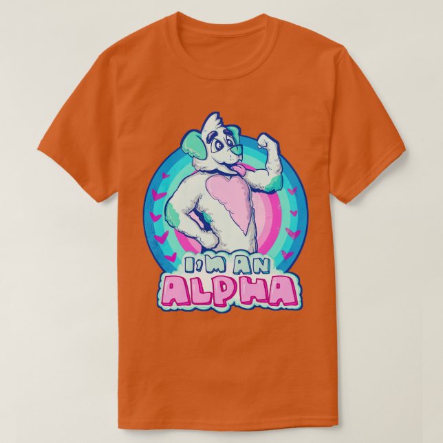 Alpha Furry T-Shirt (Design Front)