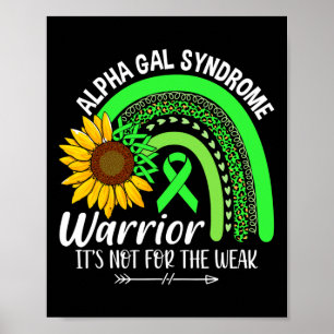 Alpha Gal Syndrom Syndrome Awareness  Poster