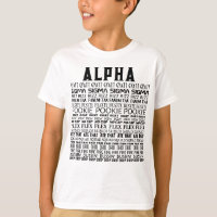 ALPHA GYATT SIGMA T-SHIRT FOR KIDS