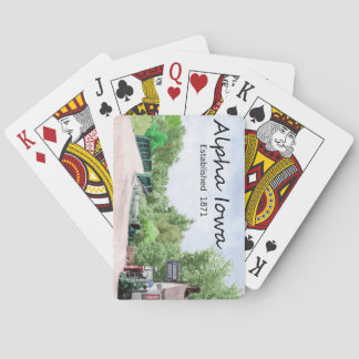 Alpha, Iowa Playing Cards