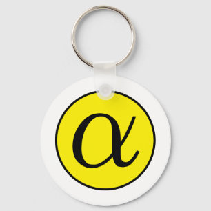 Alpha Key Ring