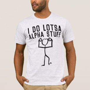 ALPHA MALE Funny MEN'S T-shirts