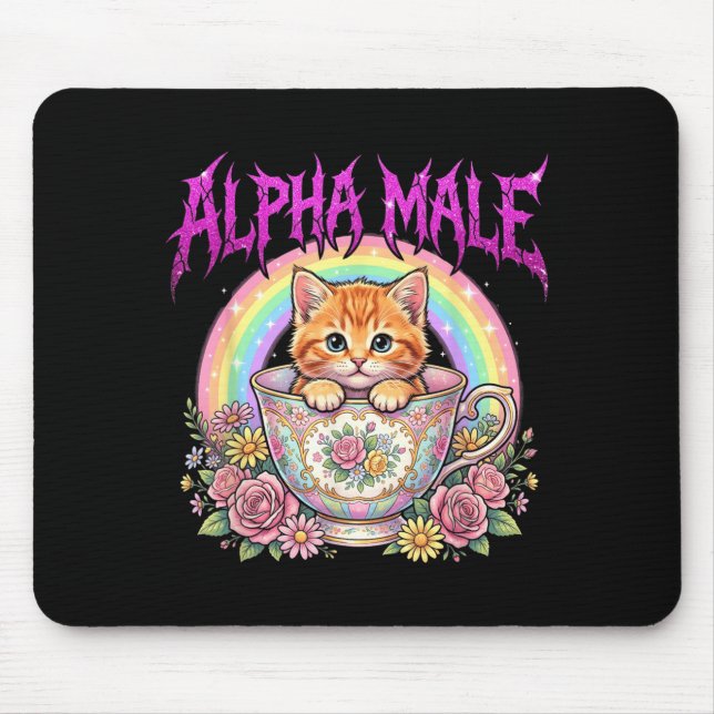 Alpha Male Mouse Pad (Front)