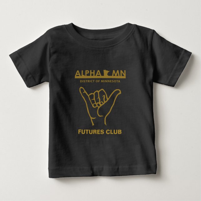 Alpha MN Baby T-shirt (Front)