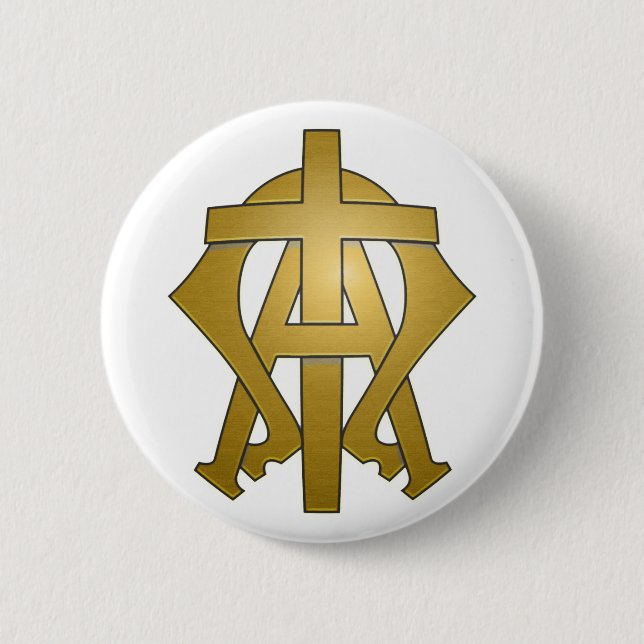 Alpha & Omega Button (Front)