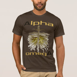 "Alpha omegA"by Michael Crozz T-Shirt