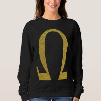 Alpha Omega Letter Greek Alphabet Sweatshirt