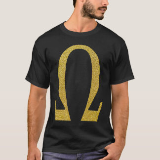 Alpha Omega Letter Greek Alphabet T-Shirt