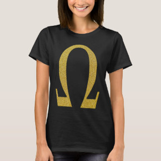 Alpha Omega Letter Greek Alphabet T-Shirt