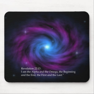 Alpha & Omega Mouse Pad
