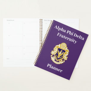 Alpha Phi Delta Planner