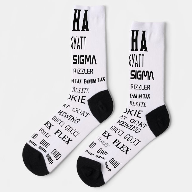 ALPHA RIZZ SIGMA GYATT FLEX SOCKS (Left)