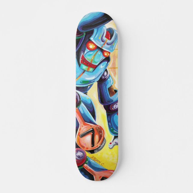 Alpha Seven Skateboard (Front)