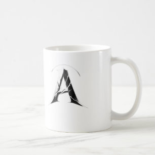 Alpha Shadow A – Dark Letter A cup
