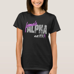 Alpha Strong Women Feminist Equality T-Shirt