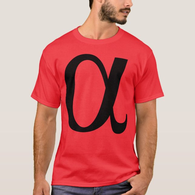 alpha vintage T-Shirt (Front)