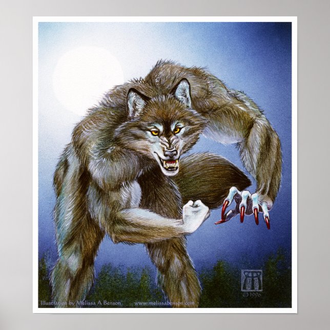 Alpha Werewolf Poster (Front)