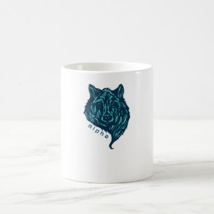 Alpha wolf coffee mug