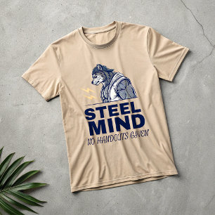 Alpha Wolf Steel Mind Gym T-Shirt – Savage Beast 