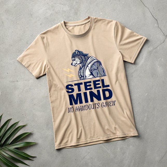 Alpha Wolf Steel Mind Gym T-Shirt – Savage Beast  (Creator Uploaded)