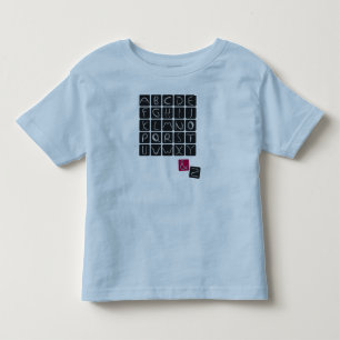 alphabet2 toddler T-Shirt