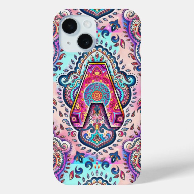 Alphabet A Case-Mate iPhone Case (Back)
