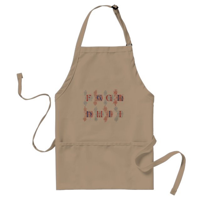 Alphabet Apron (Front)