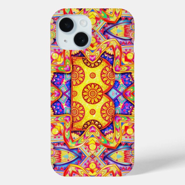 Alphabet B  Case-Mate iPhone Case (Back)