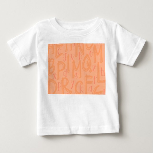 Alphabet  baby T-Shirt (Front)