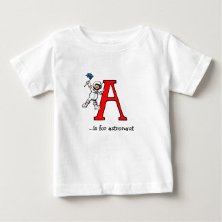 Alphabet Baby T-Shirt: A is for Astronaut T-Shirt