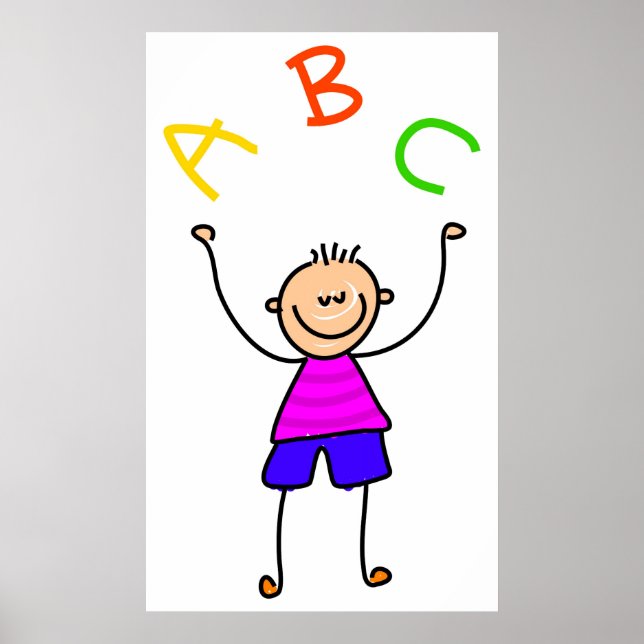 Alphabet Boy Poster (Front)