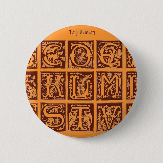 Alphabet Button (Front)