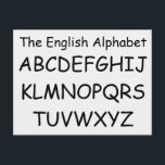 Alphabet by Janz White Smoke ABCs Postcard<br><div class="desc">Artistic Letters of the Alphabet by Janz © 2008-2019 Jan Fitzgerald. All rights reserved. Graphic Design,  Artwork,  and Photography by Jan and Michael Fitzgerald.</div>