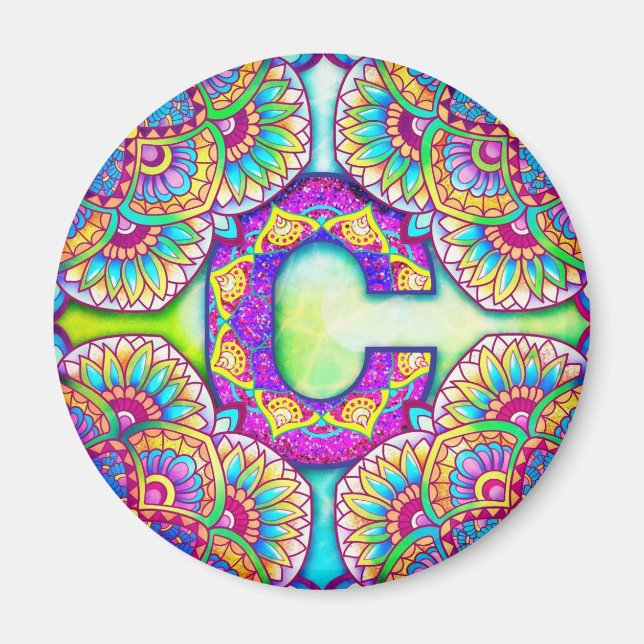 Alphabet C  Magnet (Front)