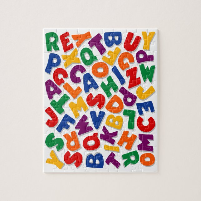 Alphabet Challenge Jigsaw Puzzle (Vertical)