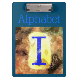 Alphabet Clipboard