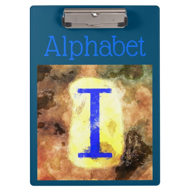 Alphabet Clipboard (Front)