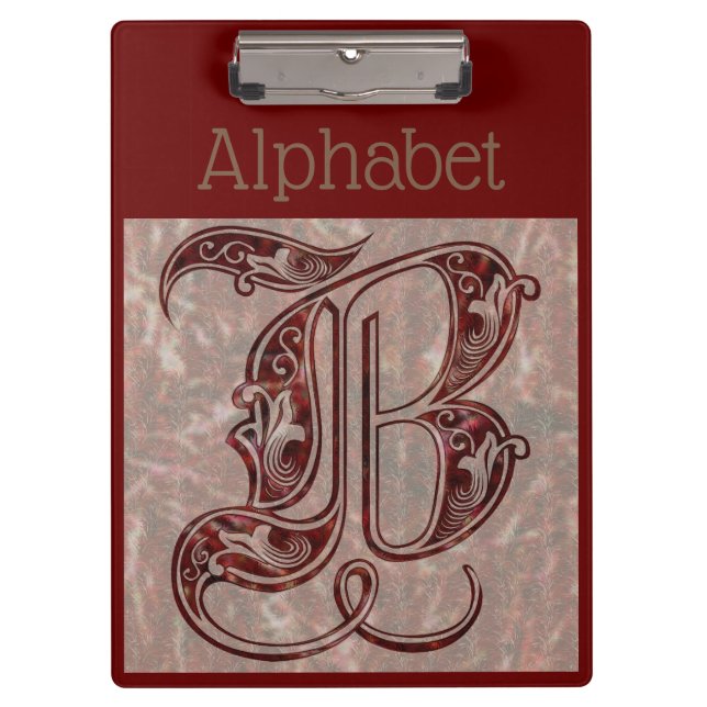 Alphabet Clipboard (Front)