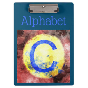 Alphabet Clipboard