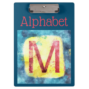Alphabet Clipboard