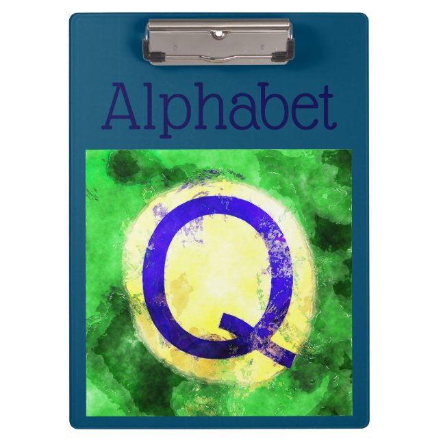 Alphabet Clipboard (Front)