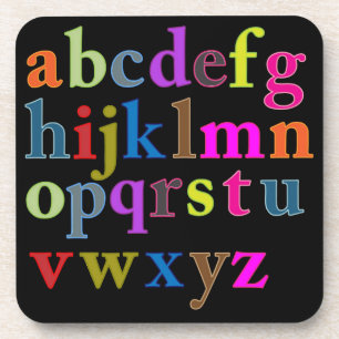 Alphabet Coaster