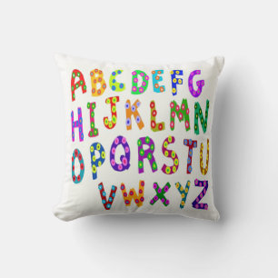 Alphabet Cushion