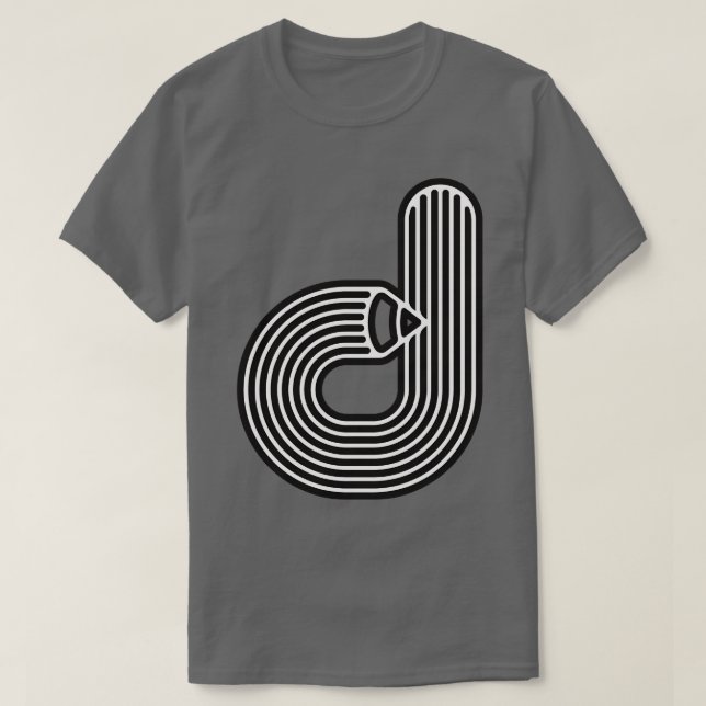 Alphabet d 2 T-Shirt (Design Front)