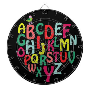 Alphabet Dartboard