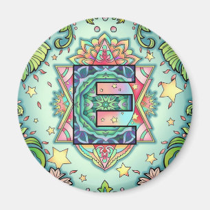 Alphabet E Magnet