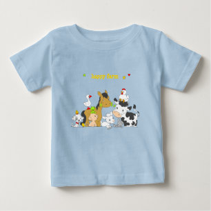 Alphabet Farm-Apparel Baby T-Shirt